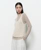 Daiaegeuneol Tape Knit Sleeveless (Ivory)