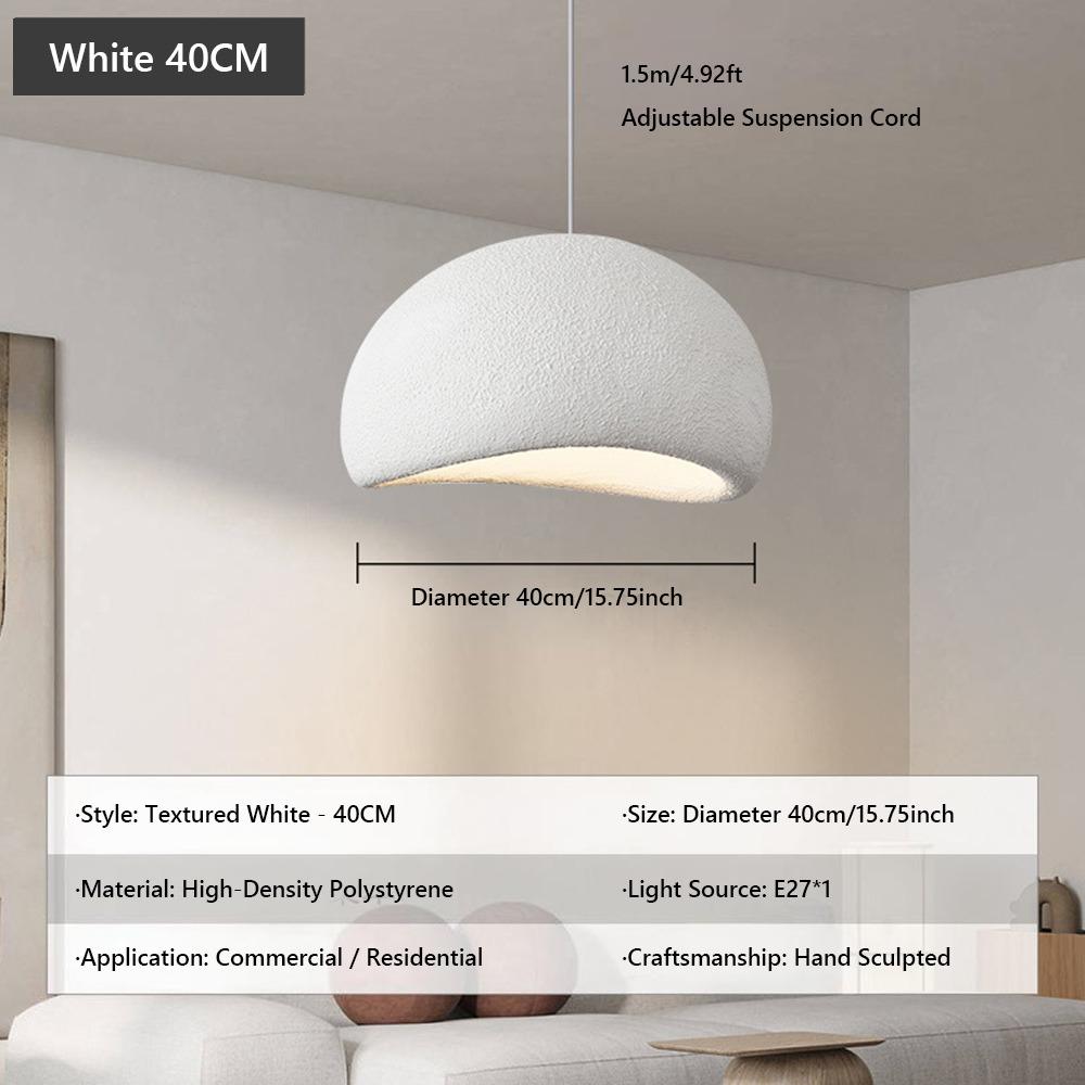 Lustre Suspendu Ton Crème pour Showrooms Restaurants Villas Salons Salles à Manger