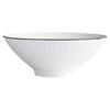 ZISIZ 8-inch Ceramic Black Line Noodle Soup Bowl