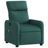 Massage Chair Dark Green Fabric