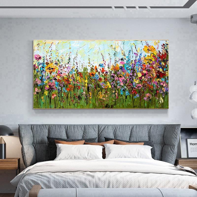 Árvore da vida gustav klimt paisagem flores pintura em tela parede escandinavo poster impressão imagem para sala de estar decoração casa