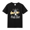 Cartoon Mr Pickles T Shirt Men Soft Collie Dog T-shirt O-neck Short Sleeved Funny Tv Adult Adultswim Mature Dog Evil Satan