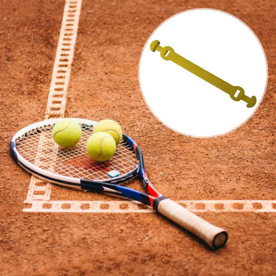 Vibration Dampener Hook Style High Elasticity Good Shock Absorption Effect Long Tennis Racquet Vibration Dampener Sports Accessory