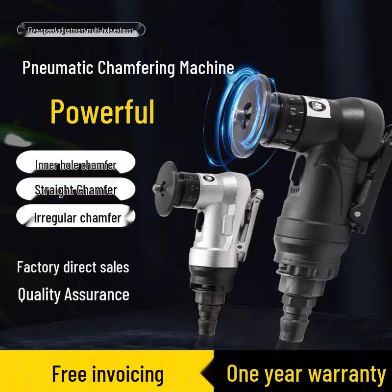 Pneumatic Handheld Chamfering Tool CN Plug (adapter Included)