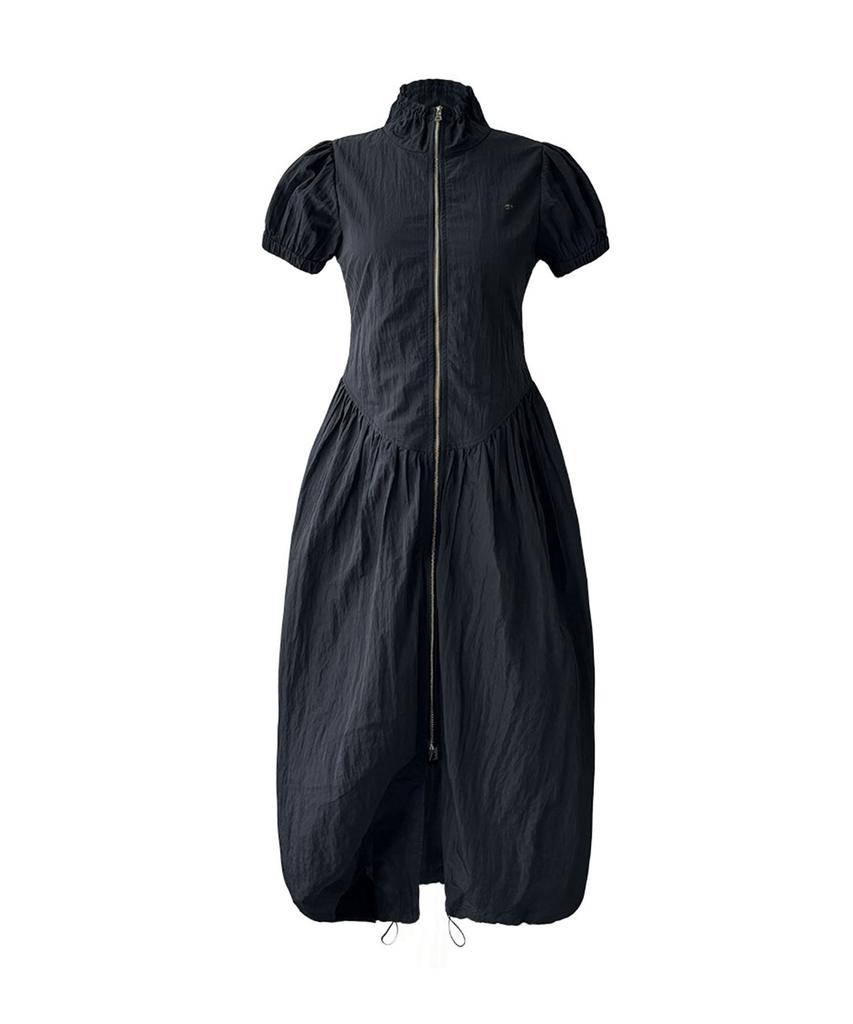 Lulu Seoul Yucca Nylon Dress (Black)