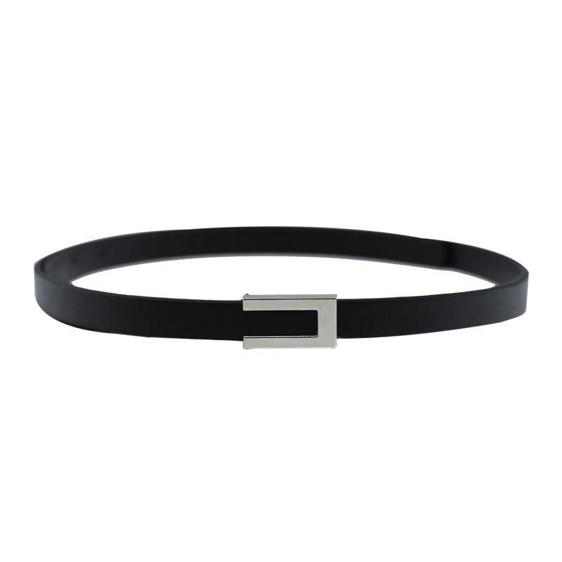 Elegant Summer Womens Waist Chain Accessory Versatile Dress Belt In Pu Material