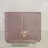 Moncross AWPU8033 Women's Square Slim Stitched Leather Bifold Wallet