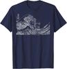 Japanese Wave Ocean Traditional Japan Men's Graphic T-Shirt