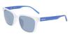 Nautica Sunglasses N6008SLB Matte Clear Crystal