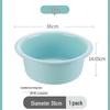Camellia Multi-Purpose Thickened Plastic Basin, 2-Pack