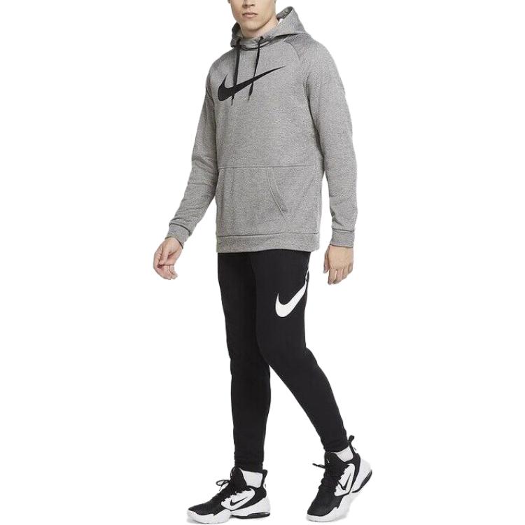 Nike Sweatshirts Men's Dark Gray Hooded Moderate Regular CU6238-063
