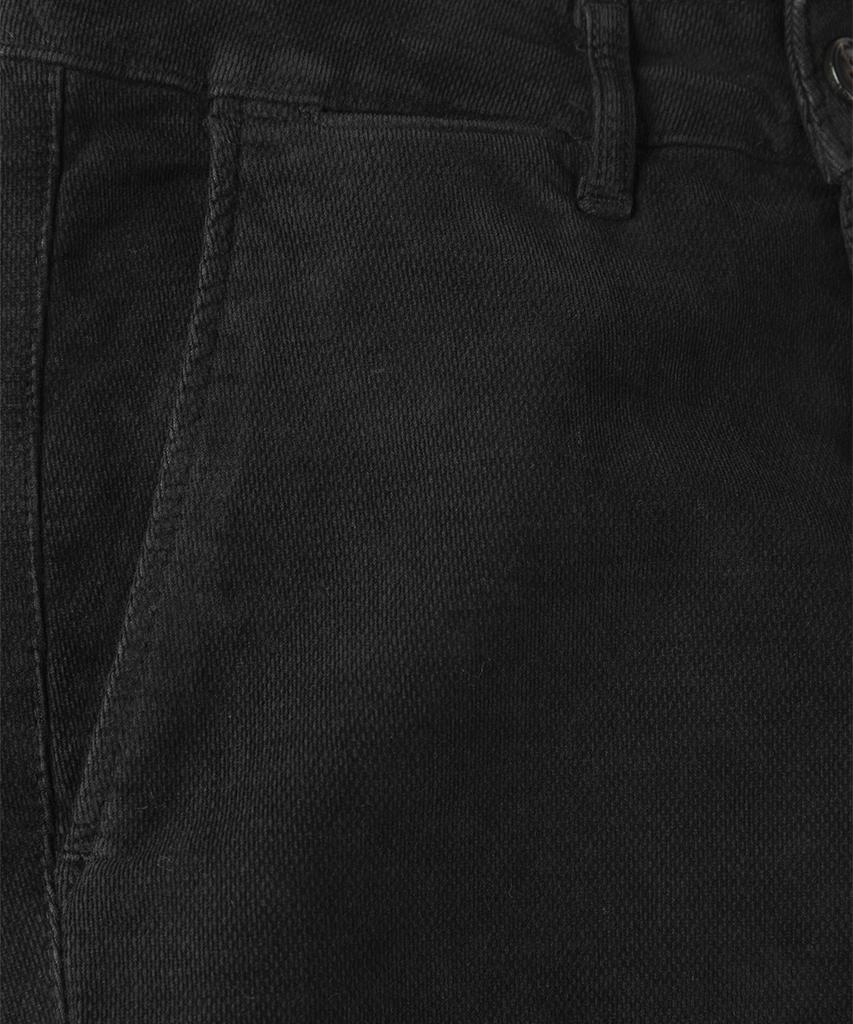 PANICALE Triple A Slim Fit Black Pants