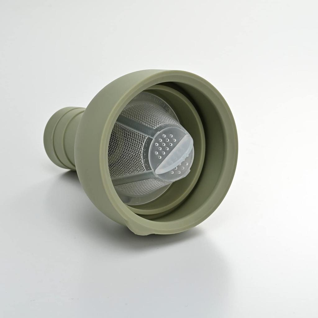 Hario 750ml Made In Filter-in Bottle, Capacity, White, Japan, FIB-75-W