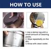 Metal Polish Paste Stainless Steel Cleaner For Appliances Stainless Steel Scratches Remover Polishing Cream For Aluminum Chrome