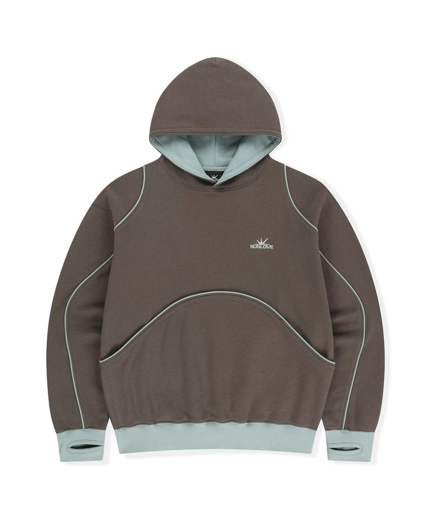 Crescent Hoodie Taupe