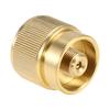 Propane Fuel Tank Adapter Lindal Valve Output Camping Stove Tank Convert  Gas Tank Adapter 1 LB Cylinder Input