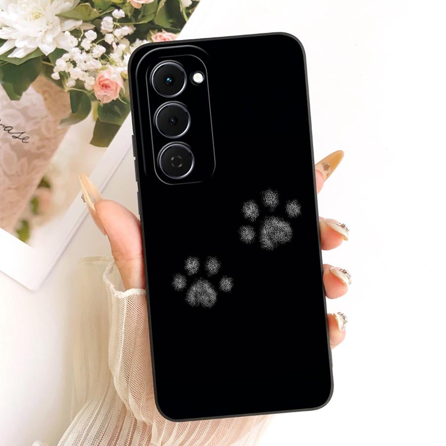 Pour Tecno Spark 40 Pro Plus Coque Fleur de Mode Silicone Souple Housse de Protection Lentille Pour Tecno Spark 40Pro 40C Spark 40Pro+ Coque
