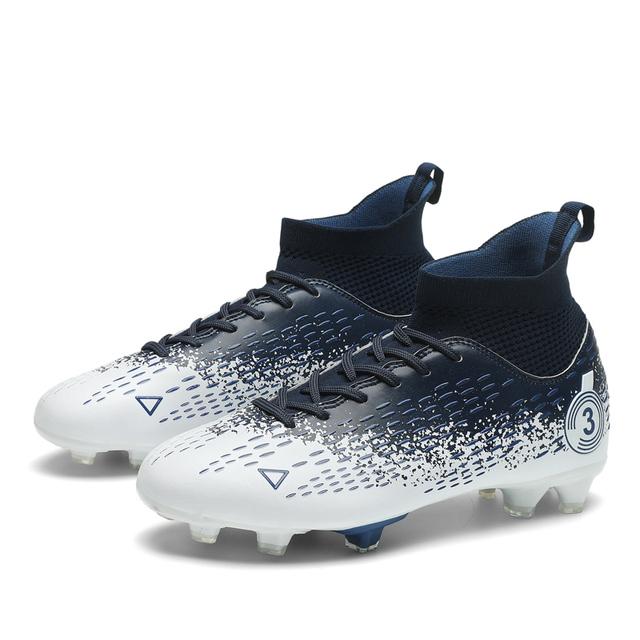 Fashion Size 31-48 Professional Football Shoes Men Kids Boys Original Soccer Shoes Sneakers Cleats Futsal Football Boots