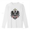 Prussian Eagle T Shirt Germany Sovereign Sign Print Unique Design for Men and Women Vintage Washed Versatile Stylish Casual