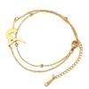 High-End Double Opening Dance Gymnastics Sports Titanium Steel Bracelet Fashion Accessory