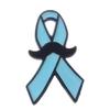Secure Blue Ribbon Brooch Pin For Kids Adults Lightweight  Fashion Accessory