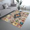 Bohemian Carpets for Living Room Home Decor Luxury Modern Rustic Minimalist IG Large Area Soft Bedroom Bedside Polyester Rugs