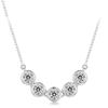New 1.5CTTW Genuine Moissanite 925 Sterling Silver Pendant for Women Bubble Diamond Elegant Necklace High-quality Jewelry