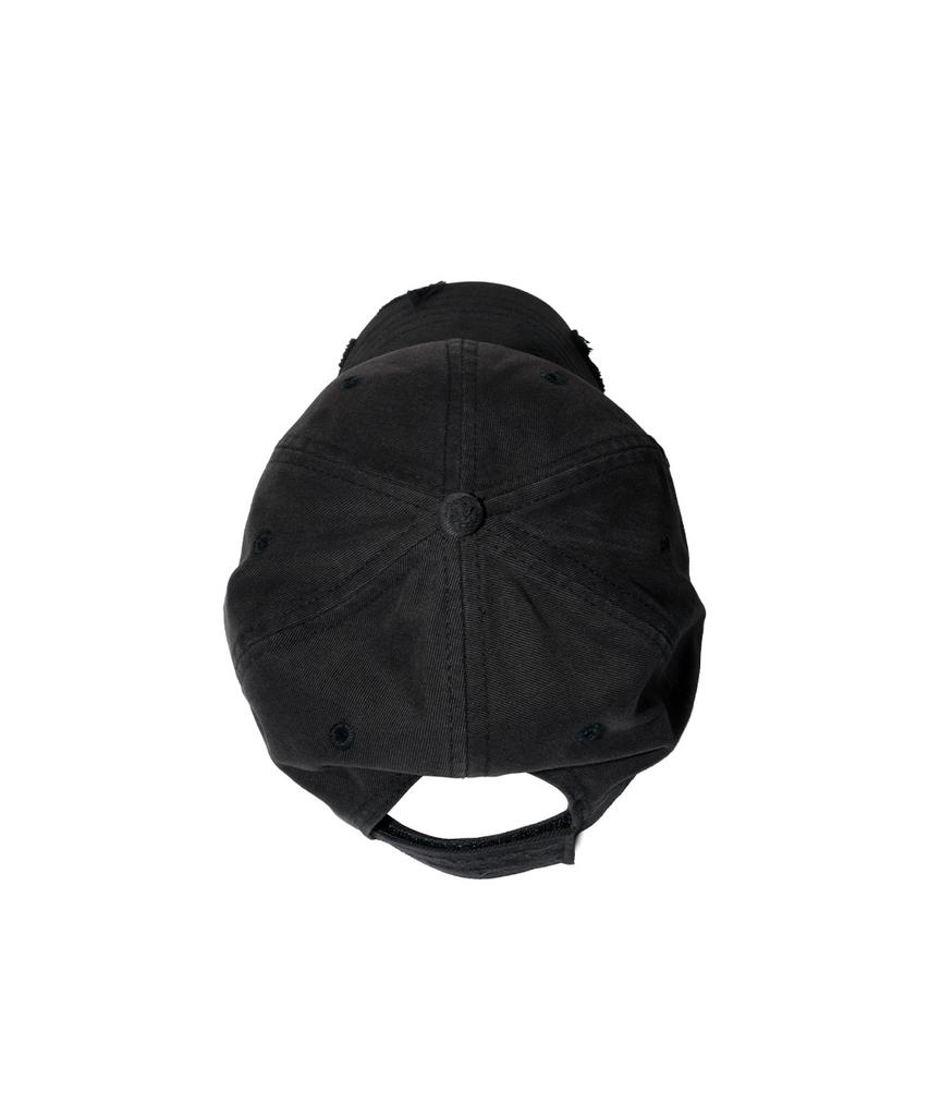 ETCE Raw Ball Cap (Washed Black)