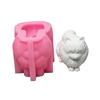3D Dog Animal Silicone Mold for Candle Soap Making Epoxy Resin Silicone Molds Fondant Silicone Molds for Candy Baking