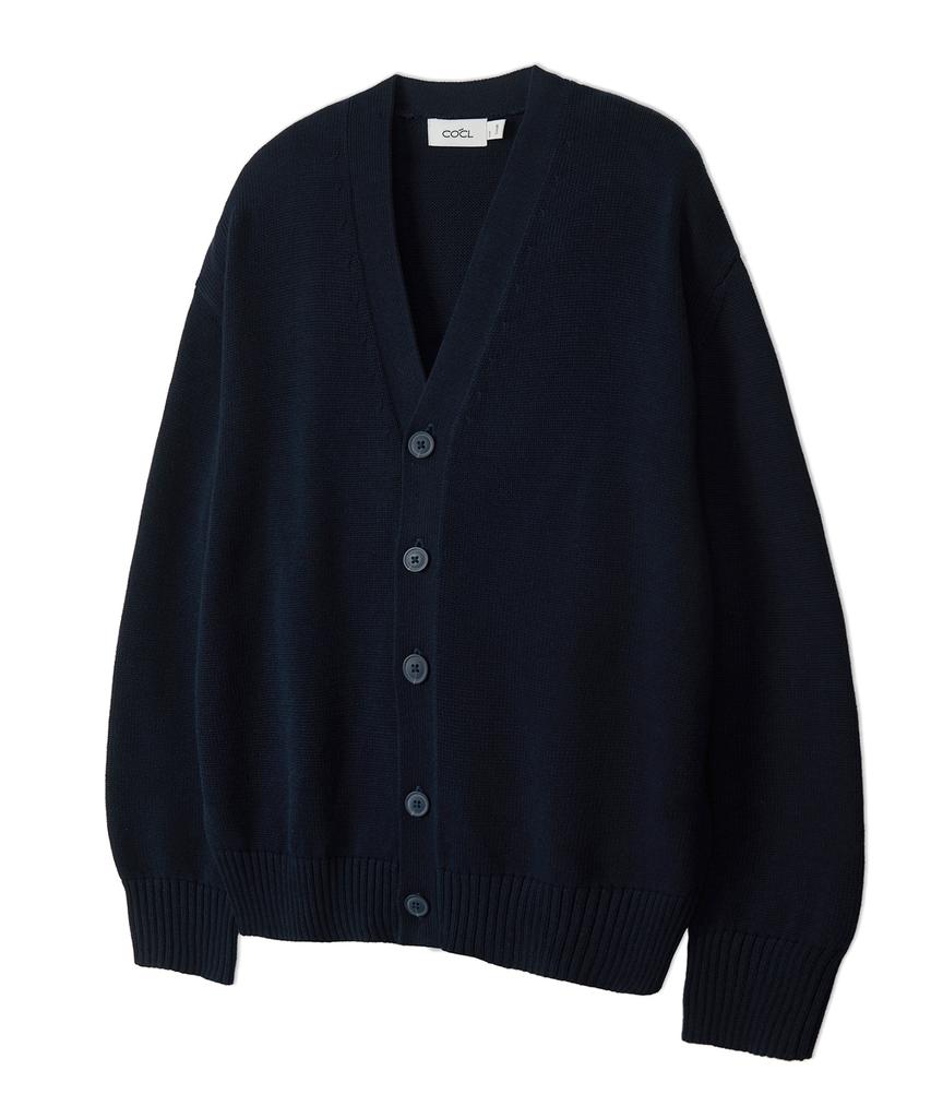 Costume O’Clock [Renewal Ver.] Soft Basic V-Neck Cardigan Light Gray Cooscd001Lgray