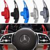 Για Mercedes-Benz A Class W177 V177 B C E Class W205 W246 W213 GLA Αυτοκίνητο Παραδοτήρες Αλλαγής Ταχυτήτων Τιμονιού Αλουμινίου Παραδοτήρας Αλλαγής
