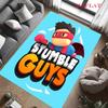 Tapis Stumble Guys Chaos pour Salon Chambre Maison Décoration Canapé, Tapis de Sol Antidérapant pour Enfants