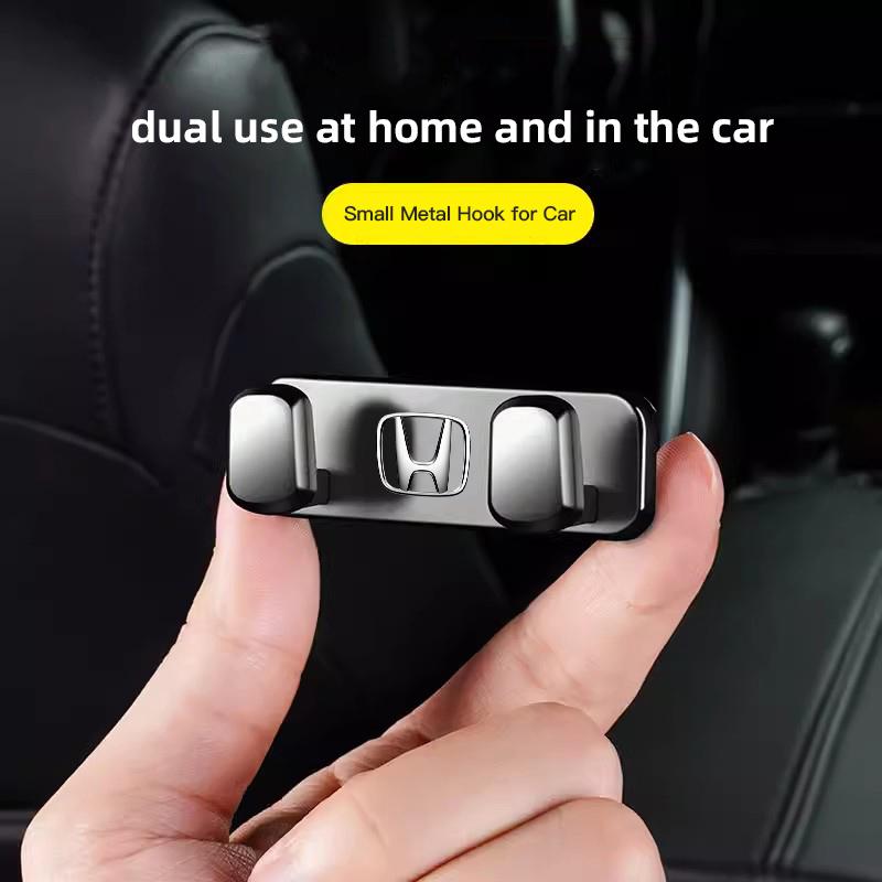 Zinc Alloy Car Hook Randomly Pasted Storage Bracket For Honda Civic Accord Fit Jazz Pilot CRV Odyssey Passport City Shuttle HRV