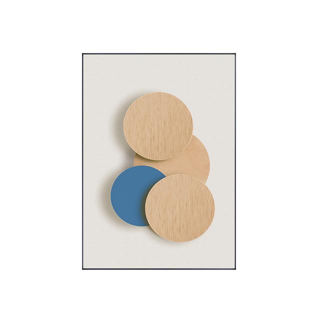 Peinture abstraite minimaliste géométrique sur toile, affiche imprimée, images modernes, décoration murale pour la maison, peinture pour salon, chambre à coucher
