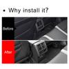 For Volkswagen VW Golf 8 MK8   2022 Car Rear Console Center Air Conditioner Vent Outlet Frame Cover Trim