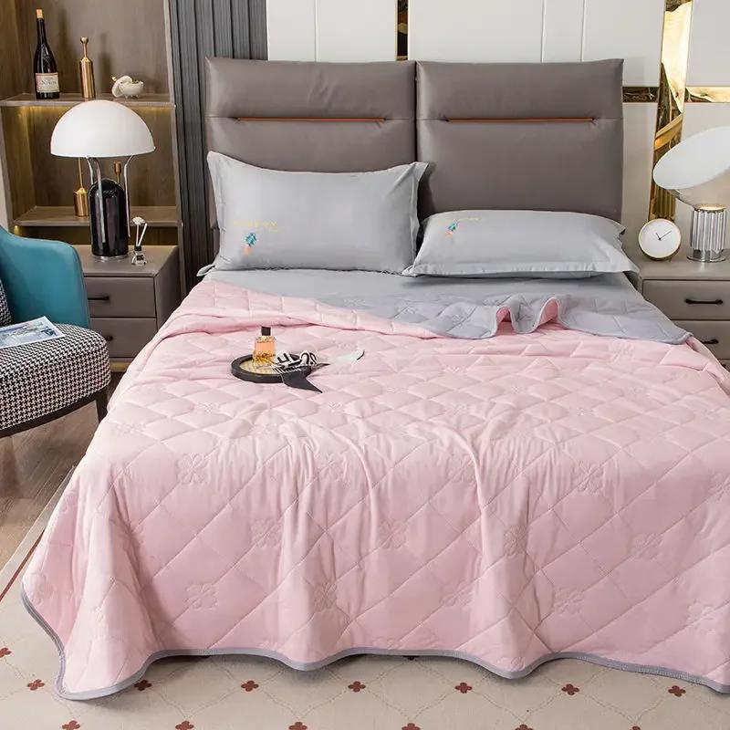 New Summer Quilt Cool Peppermint Summer Quilt Cool Feeling Silk Printing Summer Quilt Ice Cream