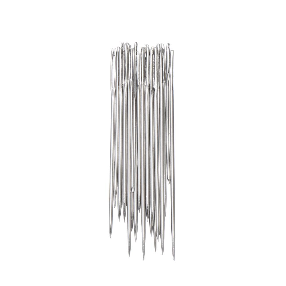 Steel Embroidery DIY Crafts Tools Sew Pins Kit Mending Craft Large Eye Needles Hand Sewing Needle