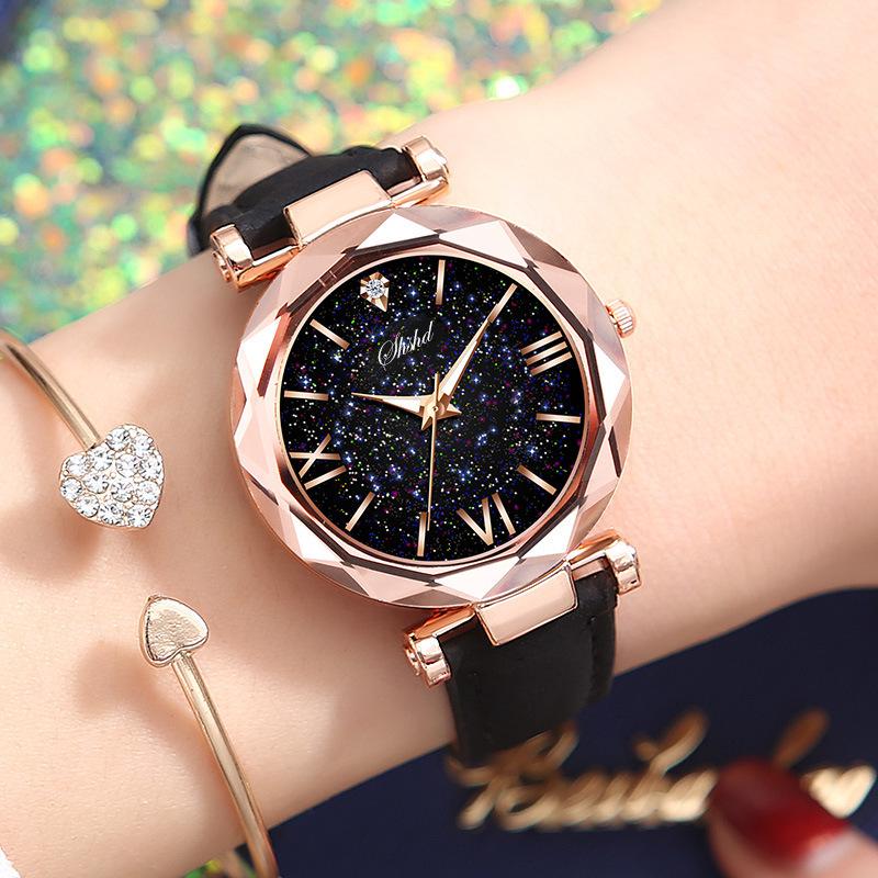 Trendy Korean Roman Numeral Ladies' Student Watch