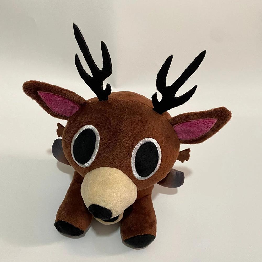 Game 99 Nights In The Forest Plush Toy 20cm Cute 99 Nights Deer Stuffed Doll Birthday Holiday Christmas Gift Toy Room Decoration