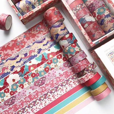 PBM Masking Tape Set for Seasons and Japanese and Solid Stylish Yuzen and Kimono and Japanese Designs Occasions Patterns, Designs, Colors, Patterns,