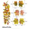 Realistische Herfst Esdoornblad Slinger Voor Thanksgiving En Halloween Decoraties