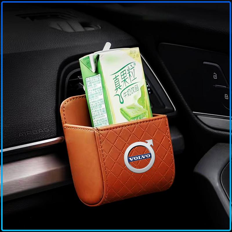 Car Air Outlet Storage Box Phone Glasses Organizer For Volvo 240 C70 S40 S50 S60 S70 S80 S90 V40 V50 V60 V90 XC40 XC60 XC90 Vnl Truck