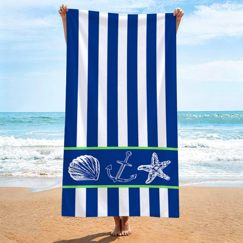 Ultra Absorbent Quick Dry Microfiber Beach Towel With Large Floral Print 70x140cm Portable Bath Pool Travel