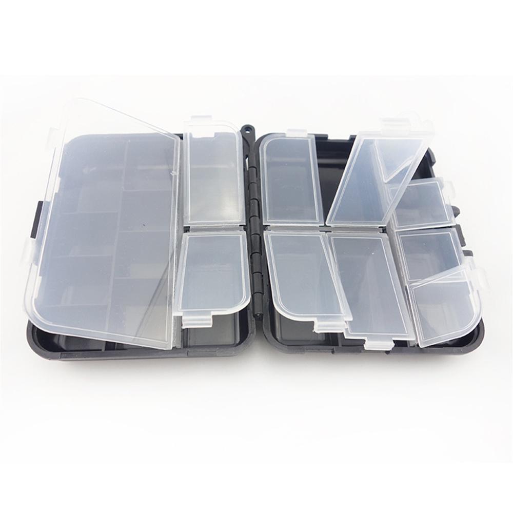 Double-Layer Mini Storage Case Fishing Tackle Box For Sea Fishing Lure Bait Hook