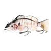 13.5CM/39.3G/54G Electric Multi-Jointed Fishing Lure with Float USB Rechargeable LED Luminous Swimbait Robotic Artificial Bait Fishing Accessories