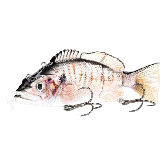 13.5CM/39.3G/54G Electric Multi-Jointed Fishing Lure with Float USB Rechargeable LED Luminous Swimbait Robotic Artificial Bait Fishing Accessories