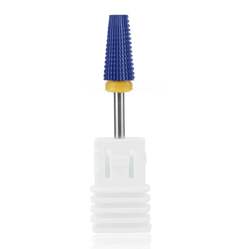 Nail Ceramic Grinding Head Single Corn Shape Nail Electric Grinder Special Accessories Grinding Head