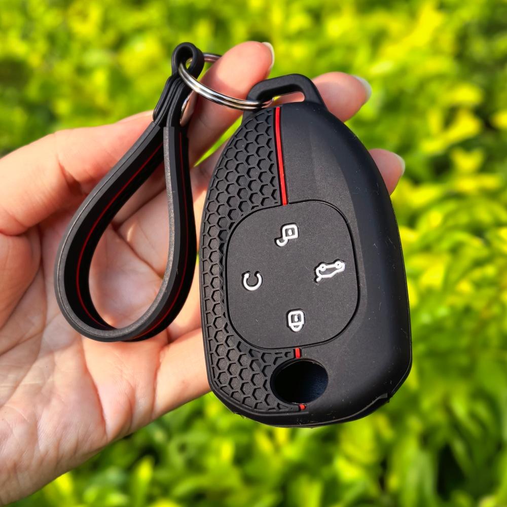 Silicone Car Key Case Cover Shell For Trumpchi Gac Empow J11 J12 J13 J14 J15 J16 Gs8 Fob Keychain Accessories
