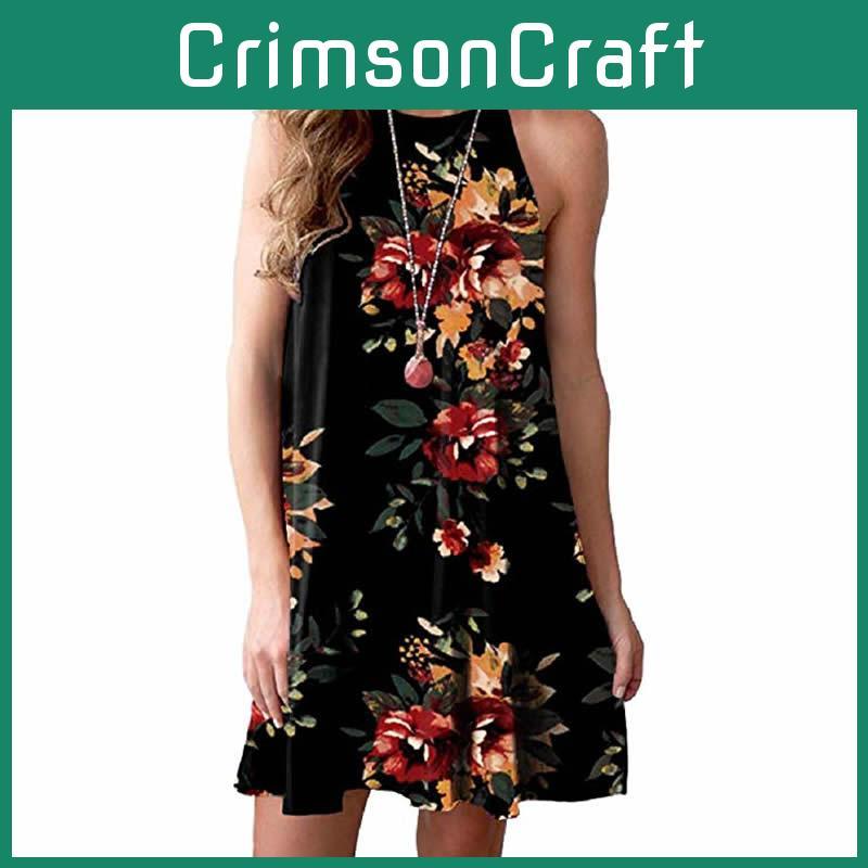 Elegantes Damenmode-Minikleid mit Farbspleiß-Print und Hängerkragen, Saum, in Premium-Qualität
