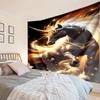Magical Unicorn Garden Tapestry Room Decoration Wall Hanging for Living Room Bedroom, Dormitory, Birthday and Christmas Gifts